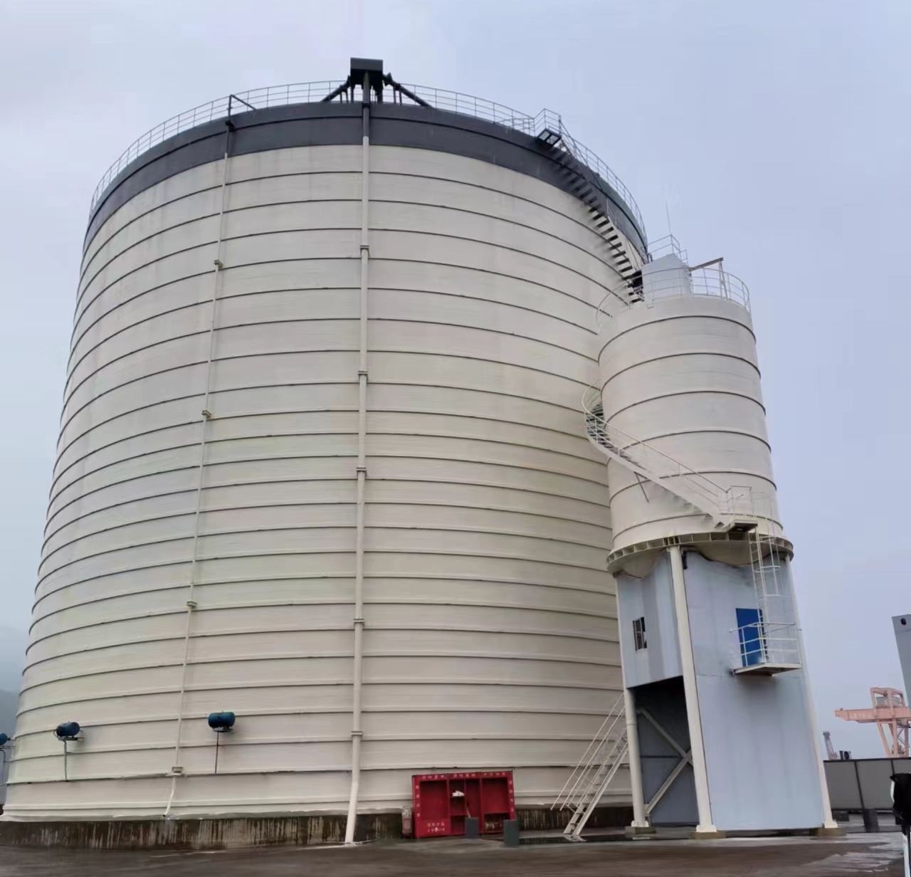 礼泉10万吨水泥钢板库